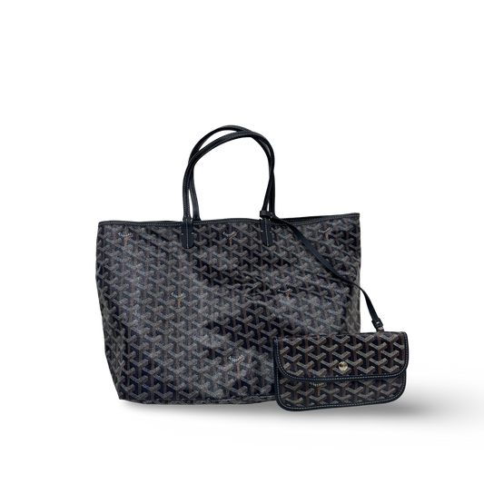 Goyard Saint Louis PM Tote Bag - Navy