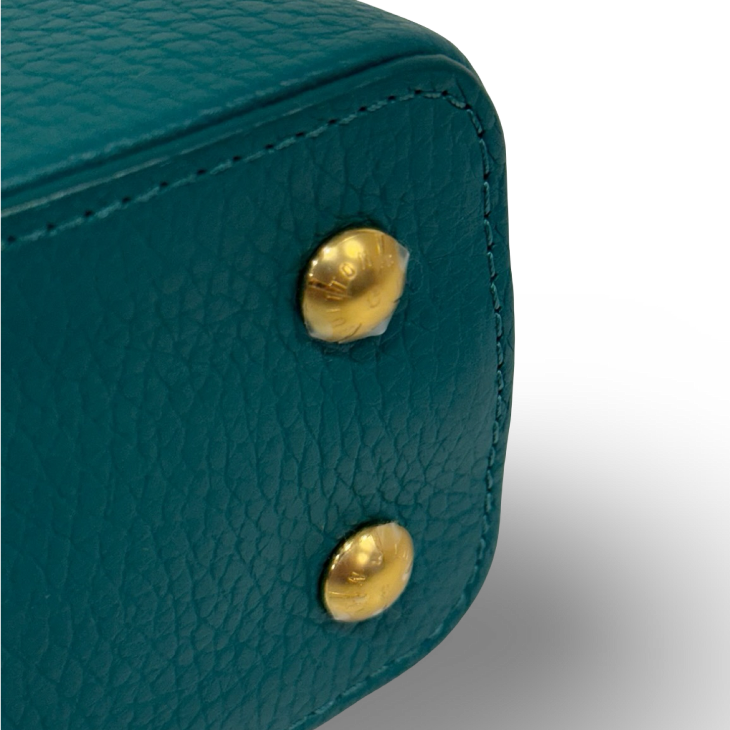 Louis Vuitton Python Mini Capucines Bag - GHW / Green