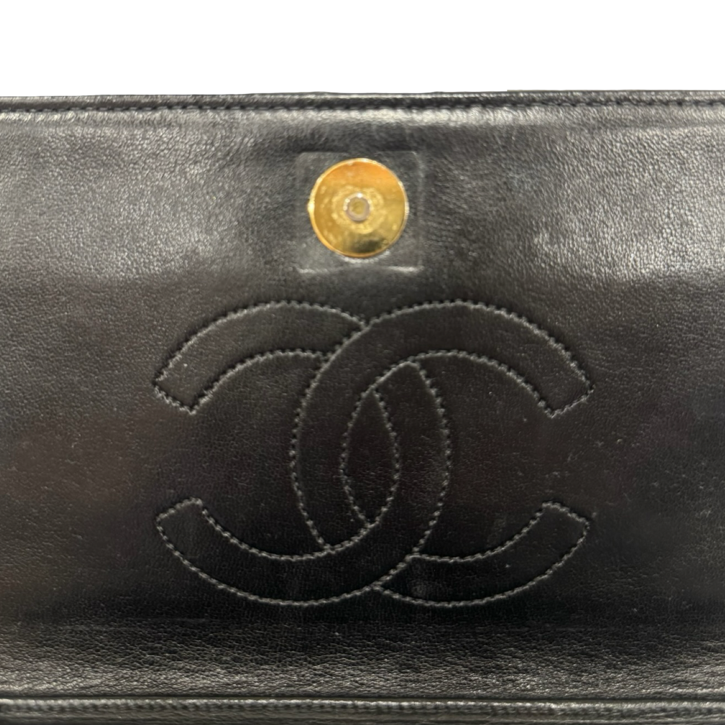 Chanel Vintage Quilted Lambskin WOC - GHW / Black