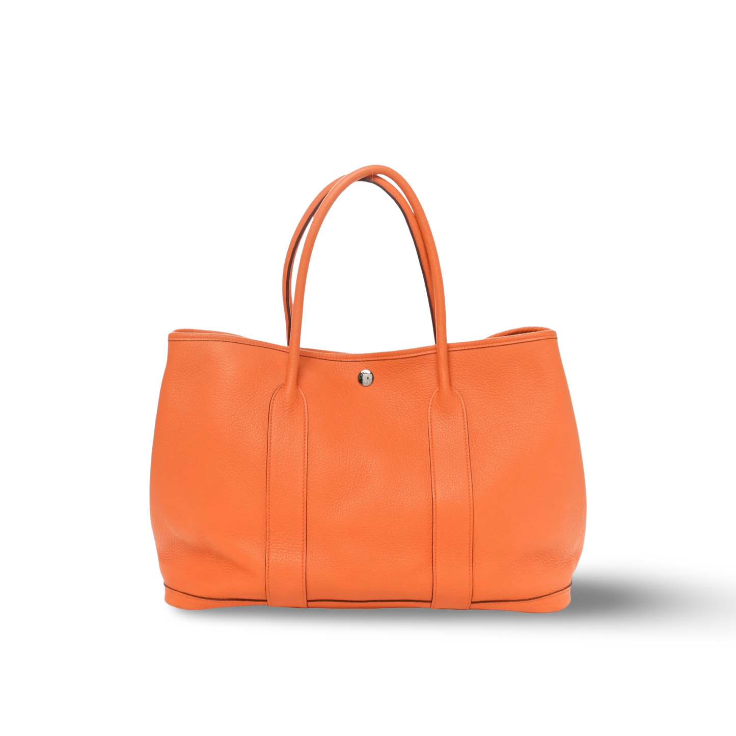 Hermes Negonda Garden Party 36 MM Bag - Orange / SHW