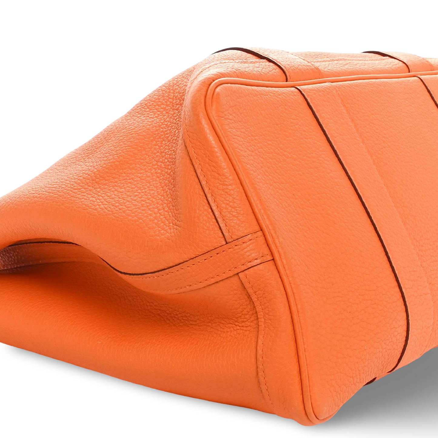 Hermes Negonda Garden Party 36 MM Bag - Orange / SHW