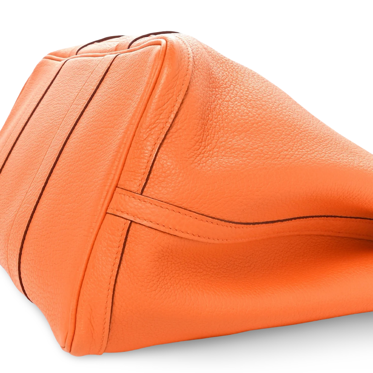 Hermes Negonda Garden Party 36 MM Bag - Orange / SHW