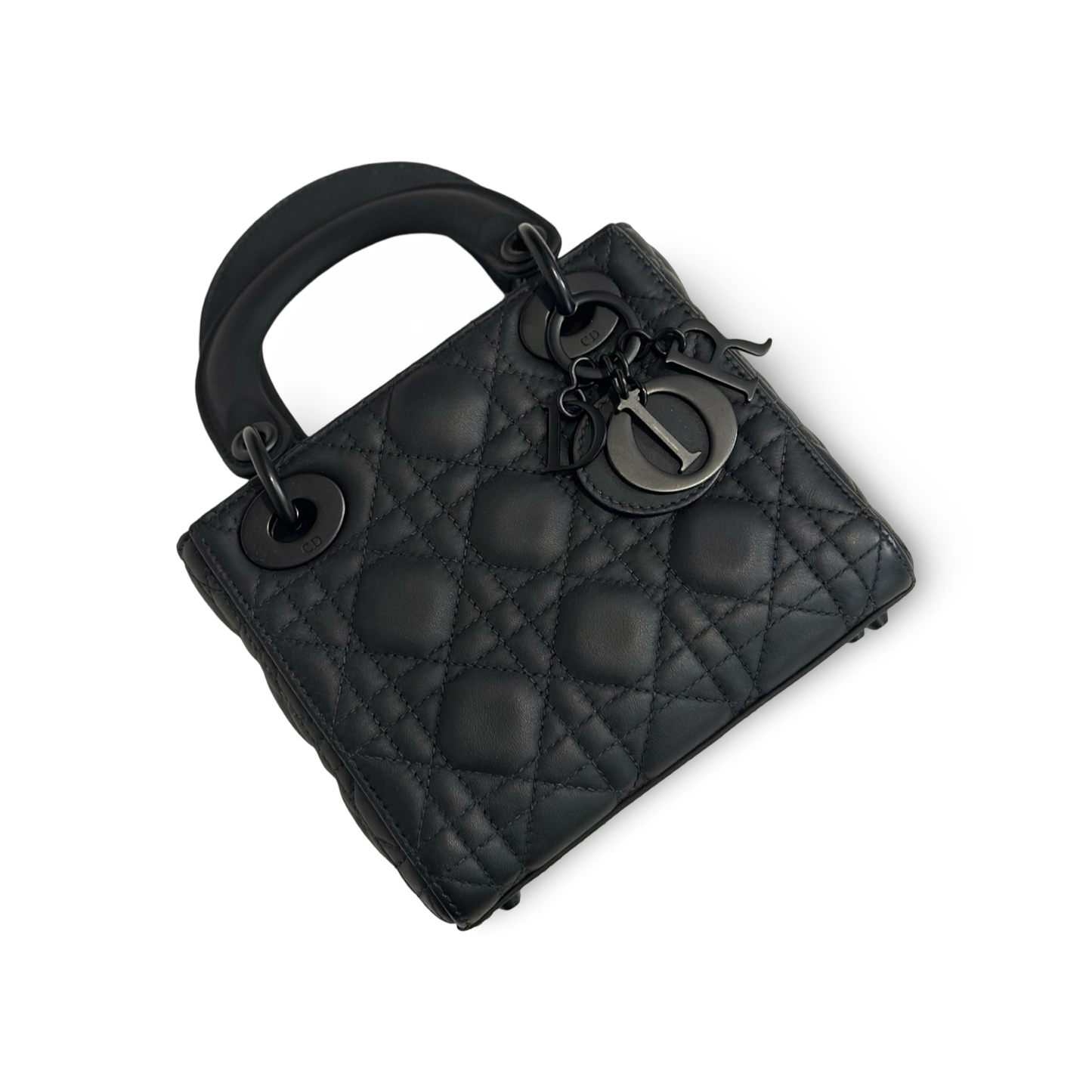 Dior Classic Matte Mini Lady Dior So Black