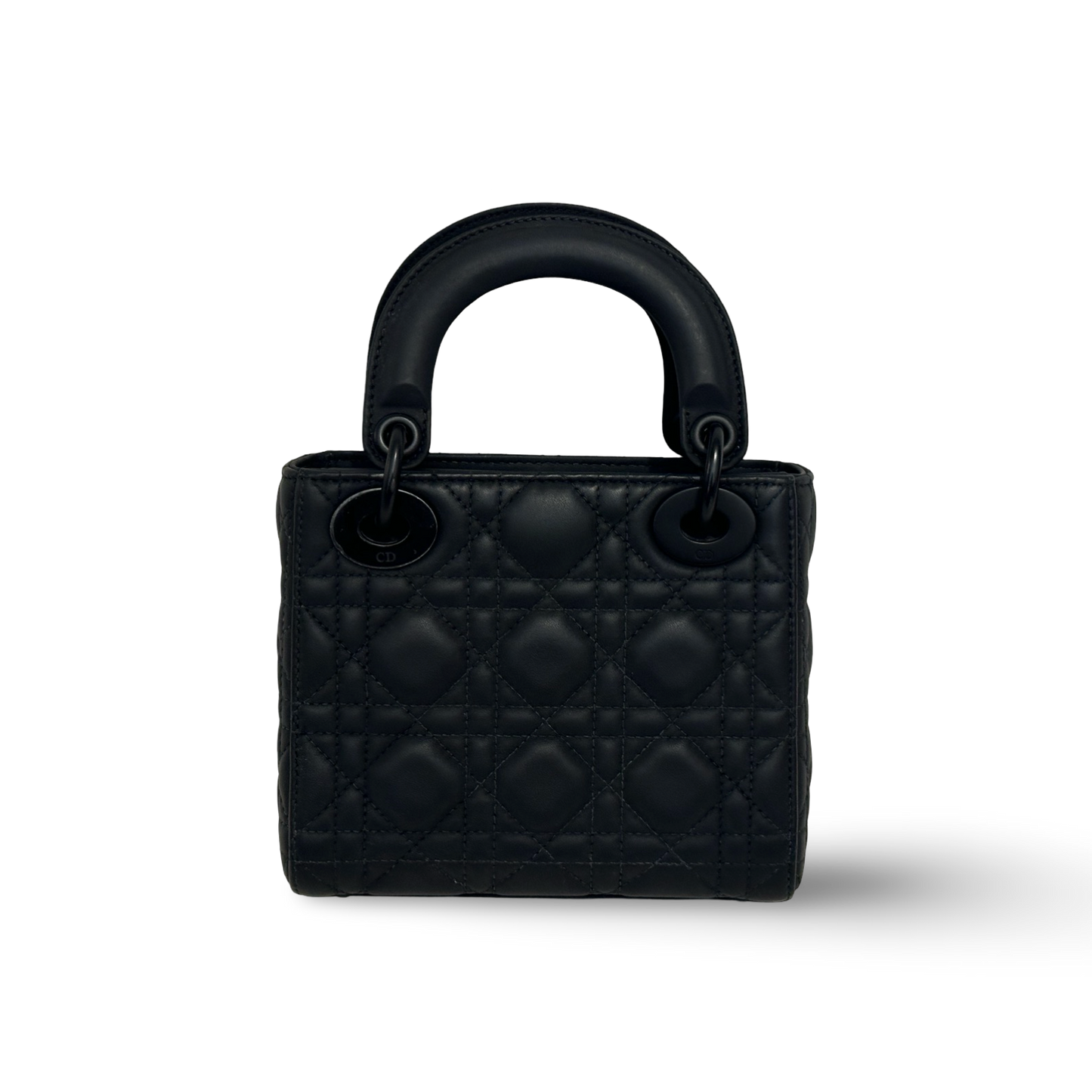 Dior Classic Matte Mini Lady Dior So Black