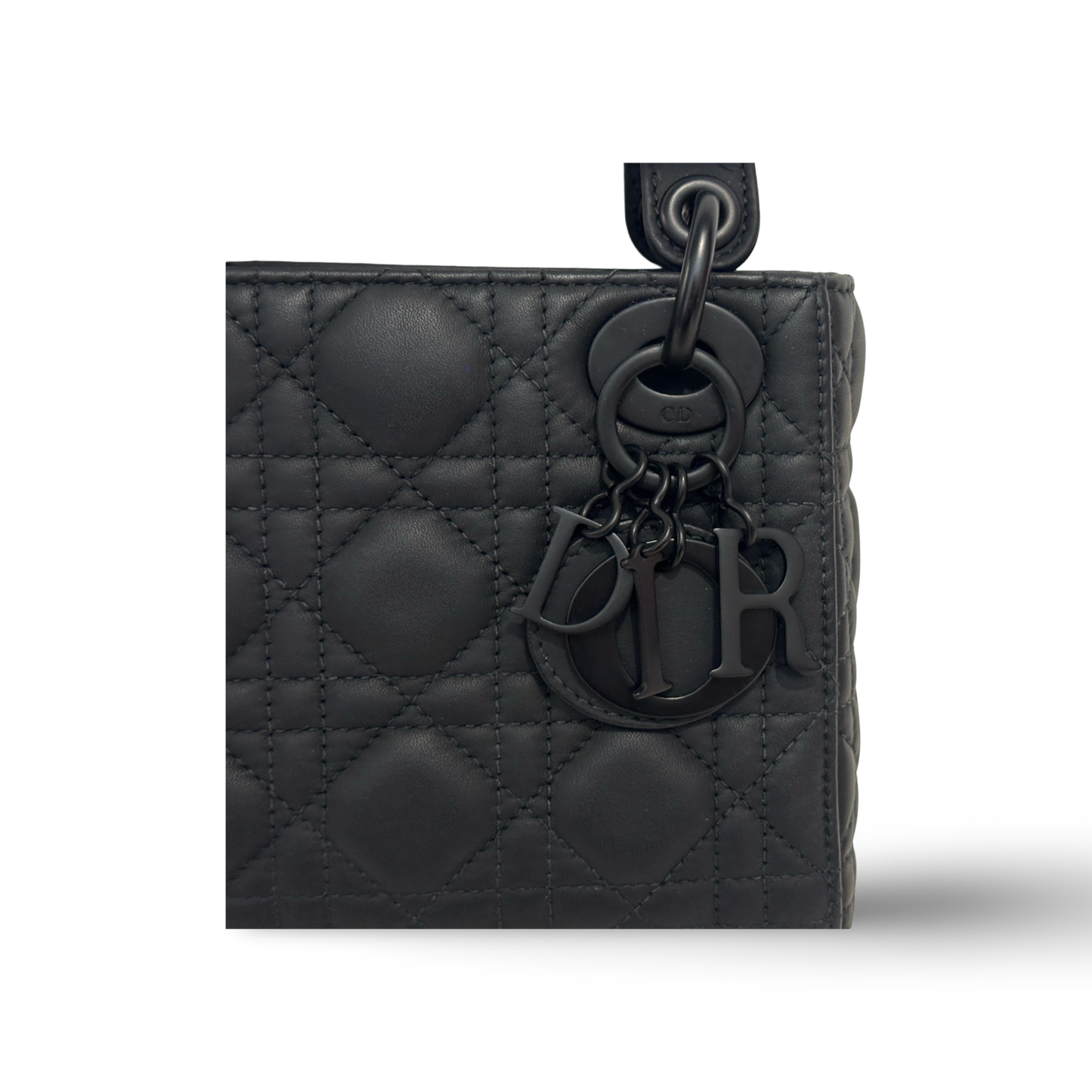 Dior Classic Matte Mini Lady Dior So Black