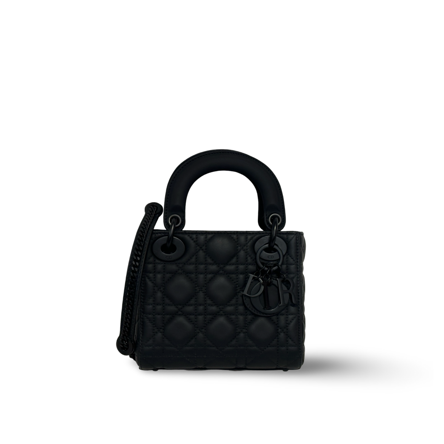 Dior Classic Matte Mini Lady Dior So Black