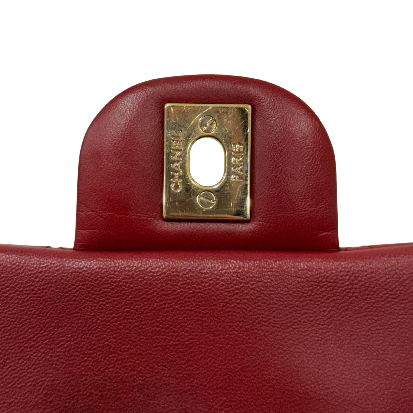 Chanel Quilted Lambskin Mini Flap Bag - GHW / Maroon