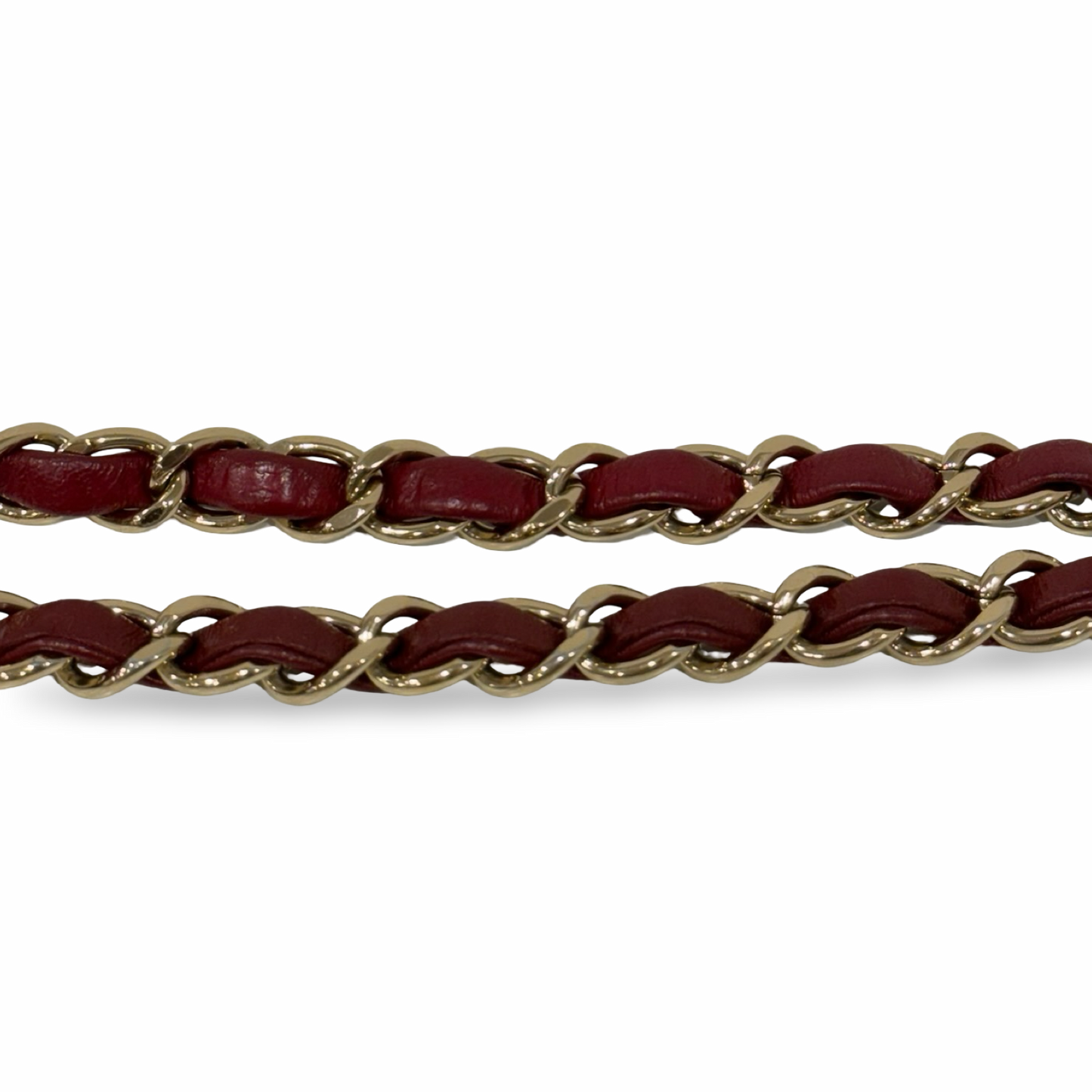 Chanel Quilted Lambskin Mini Flap Bag - GHW / Maroon