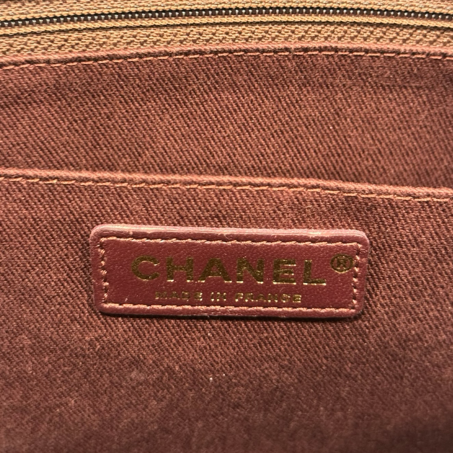 Chanel Quilted Lambskin CC Front Chain Pocket Tote - GHW / Black