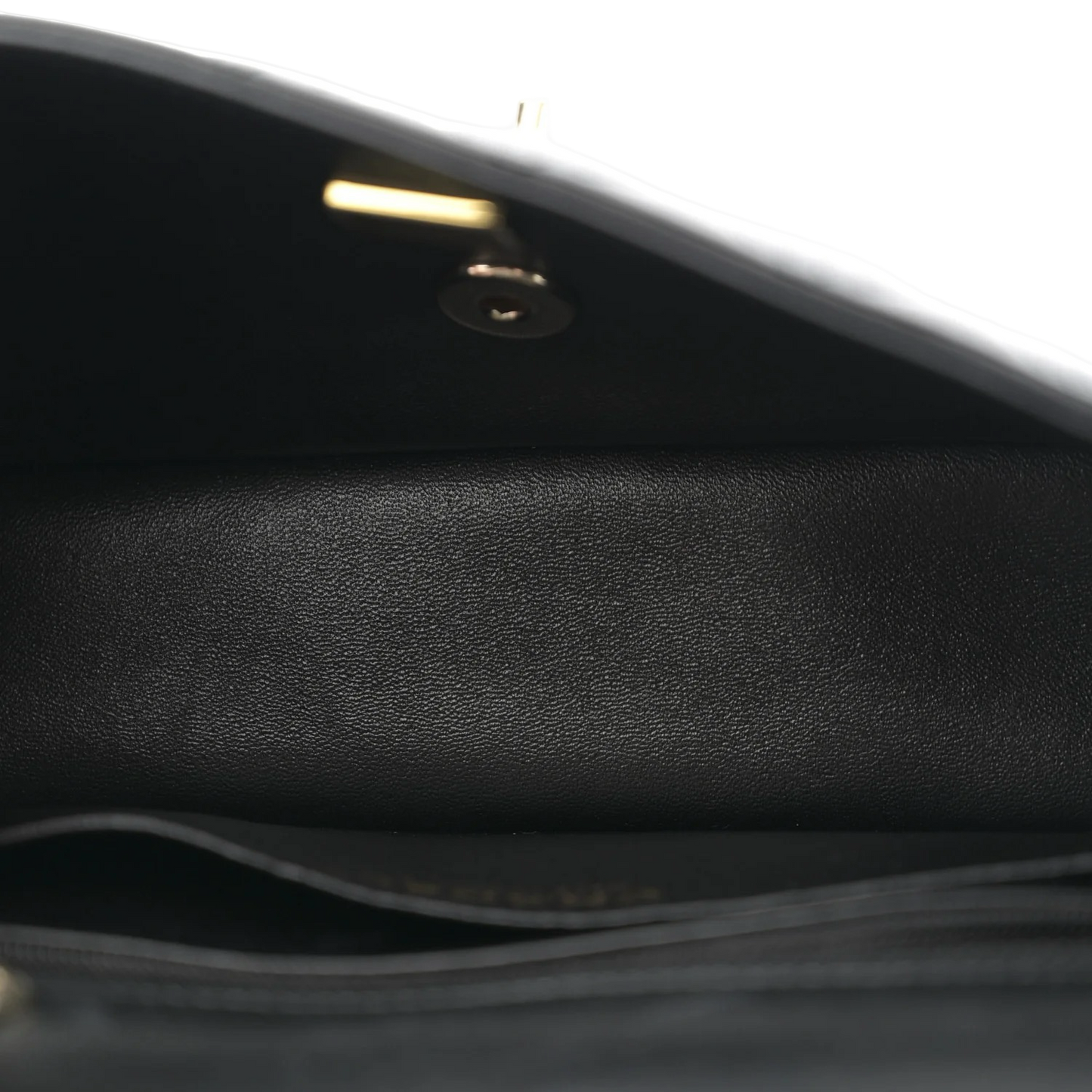 Chanel Quilted Lambskin Mini Rectangular Single Flap Bag - GHW / Black