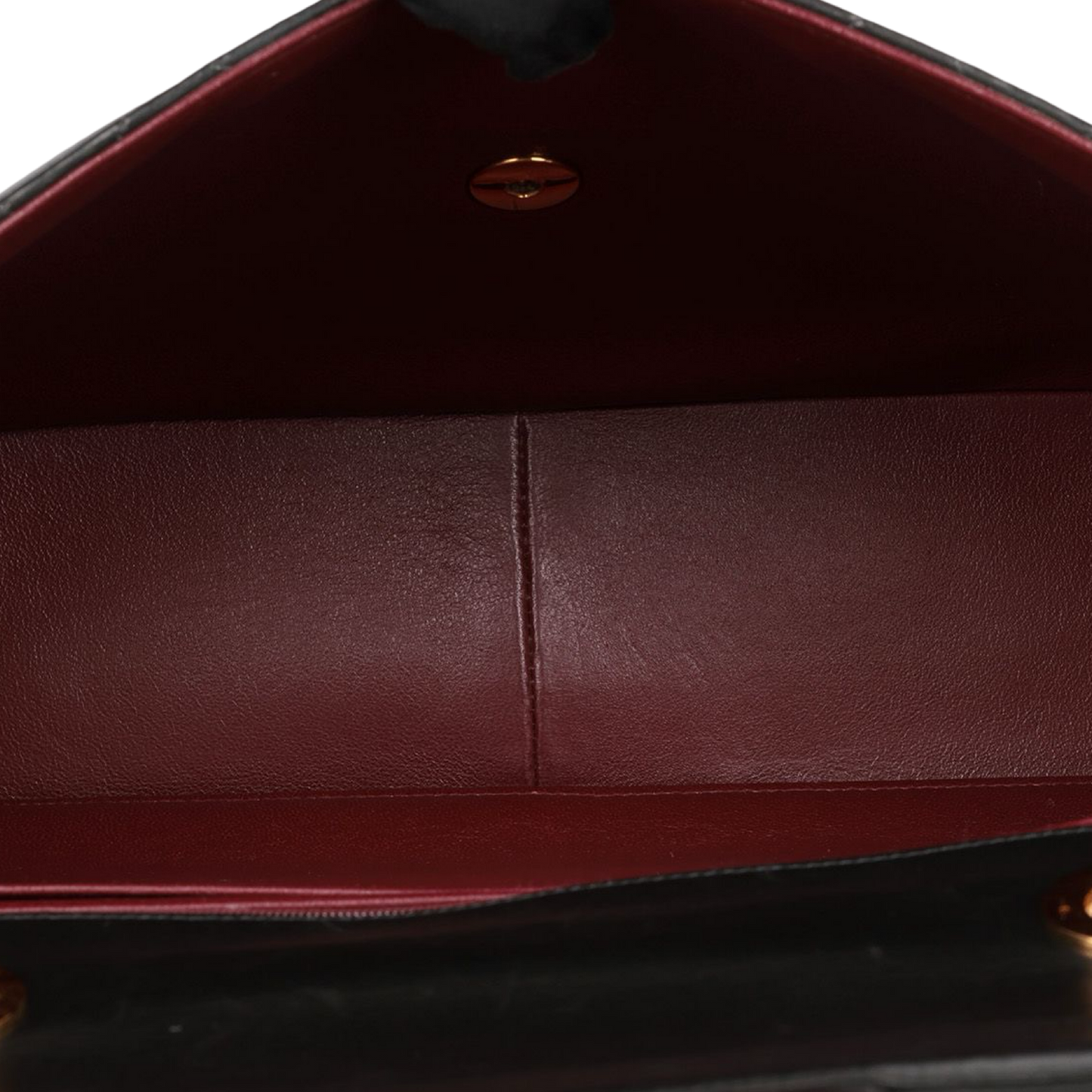 Chanel Vintage Quilted Lambskin Big Logo Jumbo Single Flap - GHW / Black