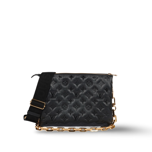 Louis Vuitton Monogram Coussin PM - GHW / Black