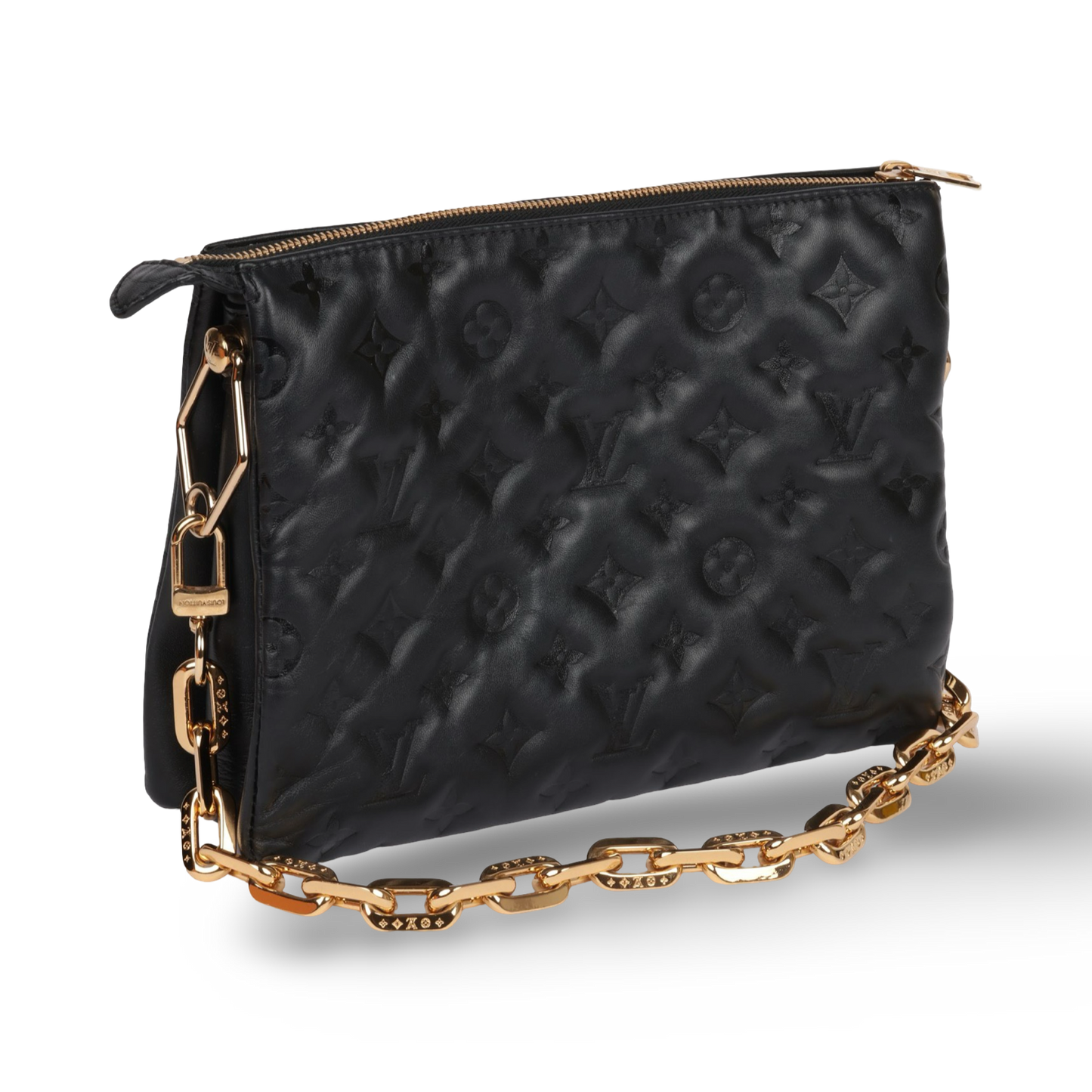 Louis Vuitton Monogram Coussin PM - GHW / Black