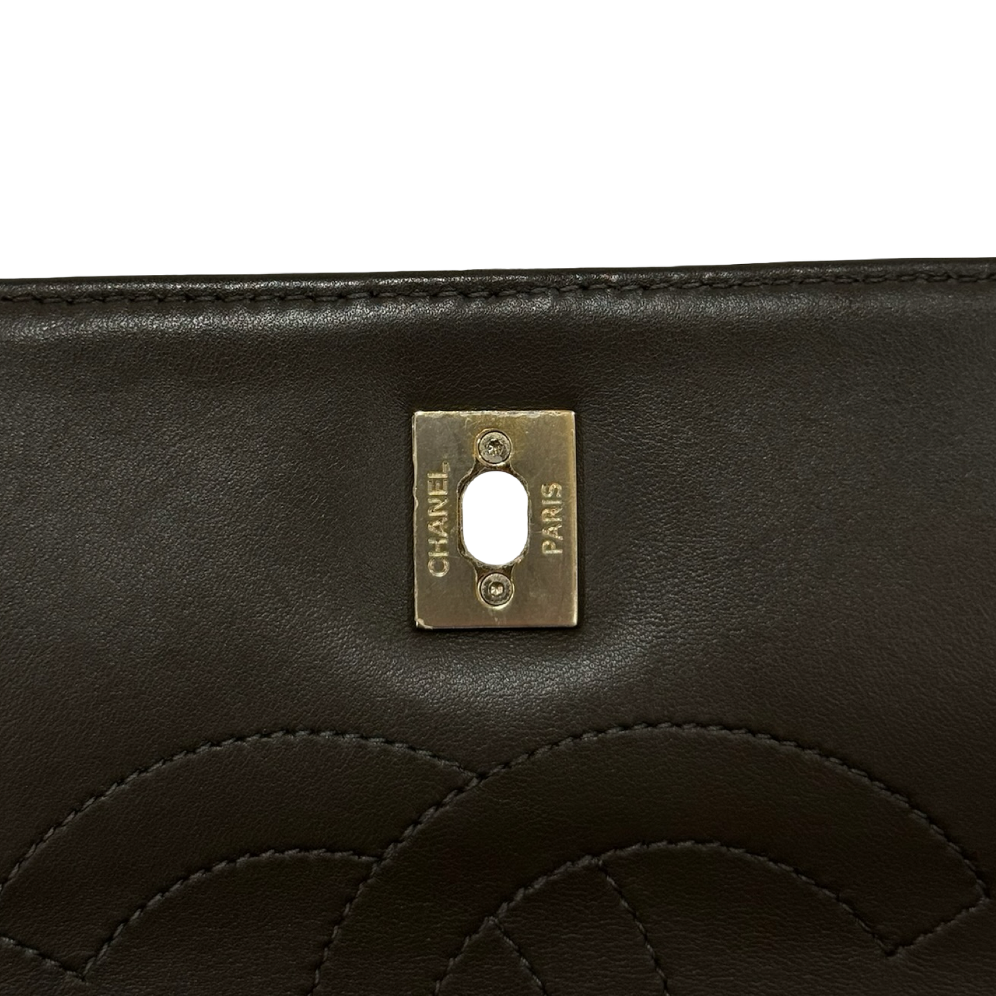 Chanel Quilted Lambskin Medium Trendy Bag - GHW / Olive Green