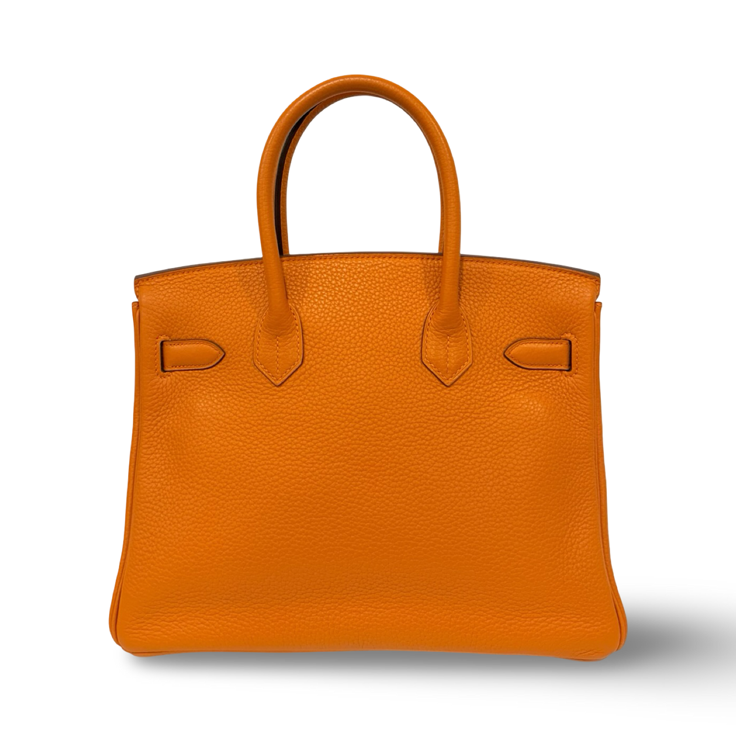 Hermes Togo 30 Birkin - GHW / Orange