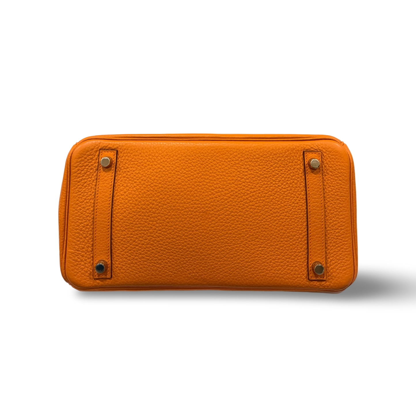 Hermes Togo 30 Birkin - GHW / Orange