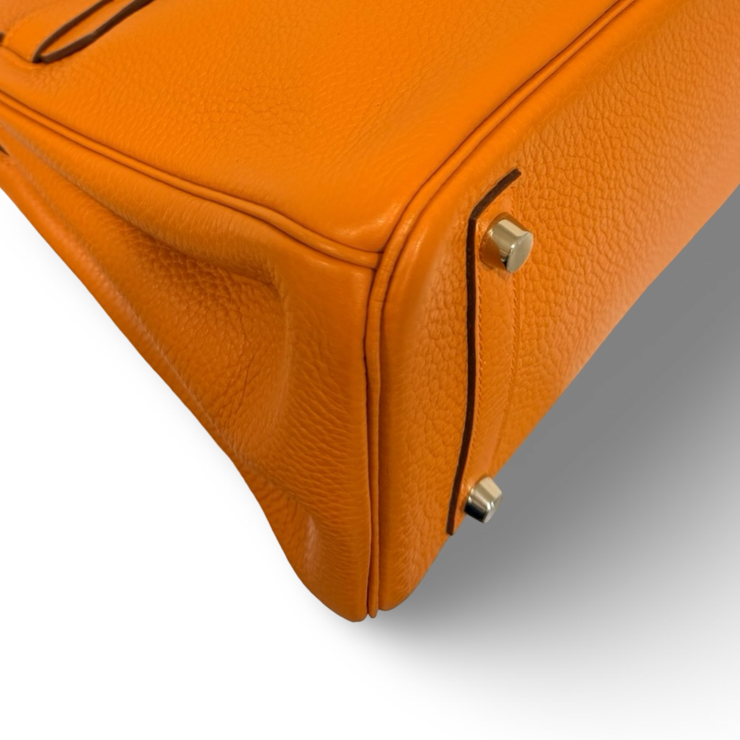 Hermes Togo 30 Birkin - GHW / Orange