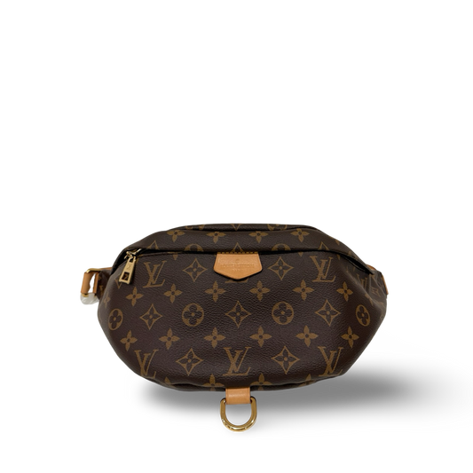 Louis Vuitton Monogram Bumbag Waist Bag - GHW / Brown
