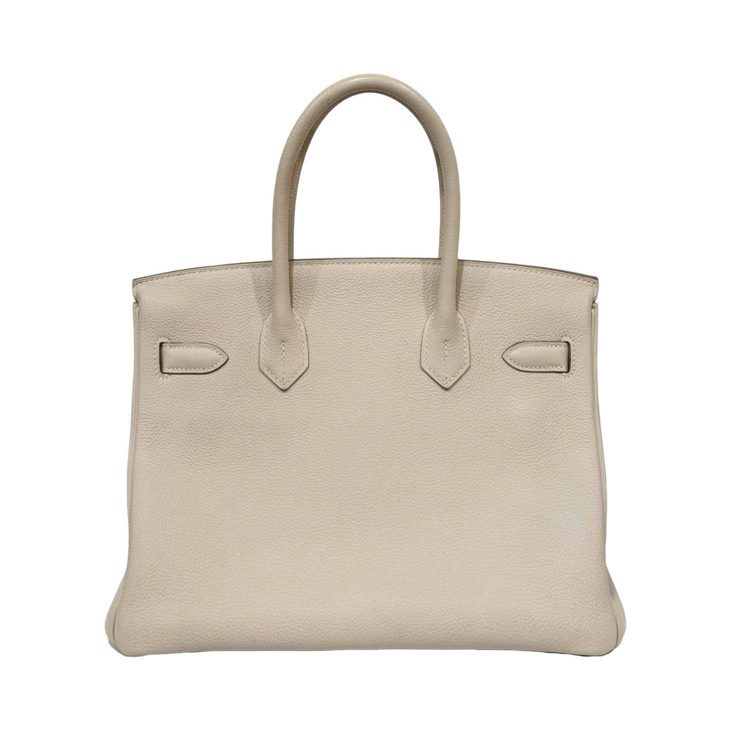 Hermes Togo Birkin 30 Bag - GHW / White
