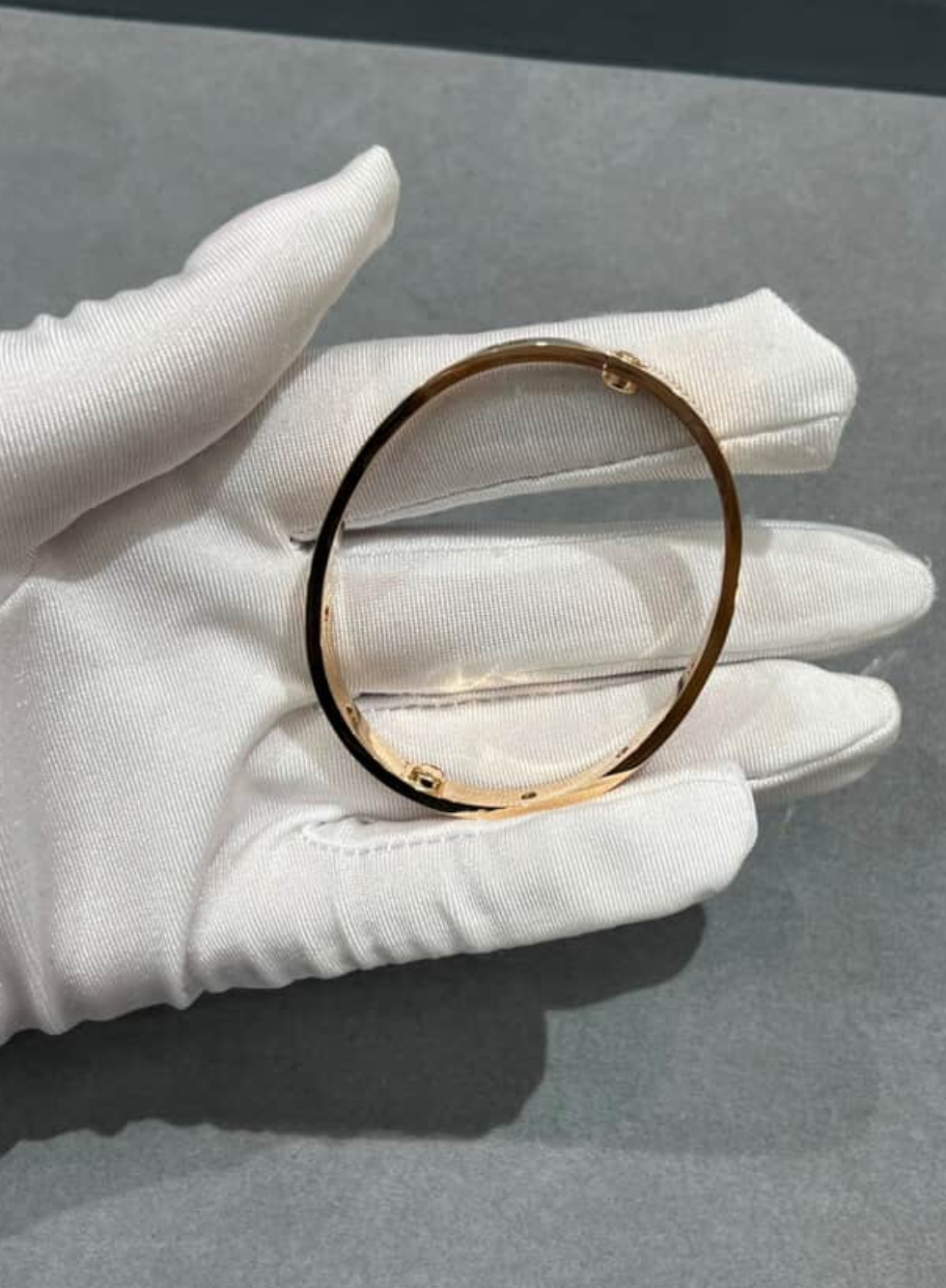 Cartier Love Bracelet 17 - Yellow Gold / Rainbow