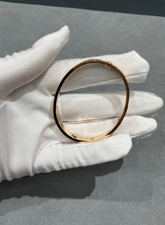 Cartier Love Bracelet 17 - Yellow Gold / Rainbow