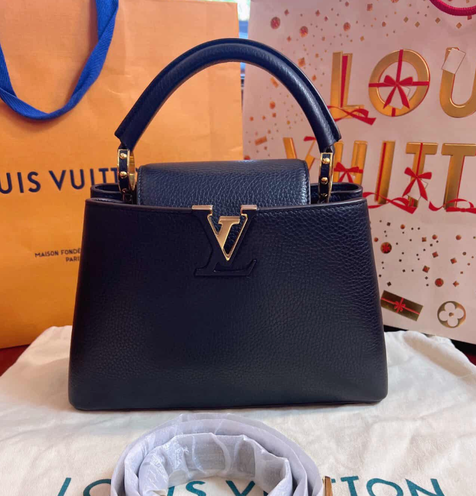 Louis Vuitton BB Capuchin Bag - GHW / Black