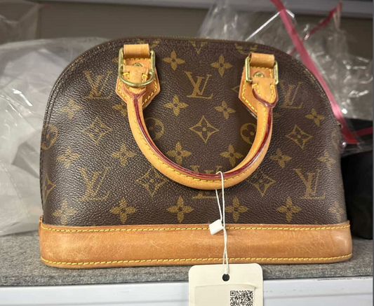 Louis Vuitton Canvas Monogram BB Alma - Brown