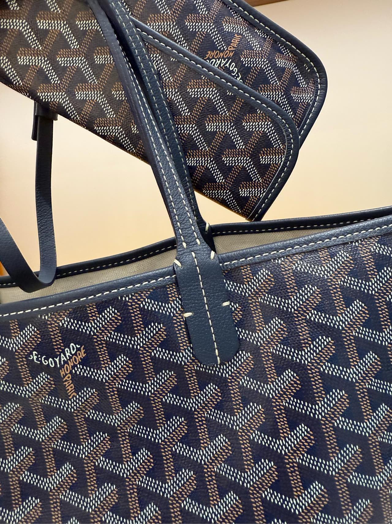 Goyard PM Tote bag - Navy