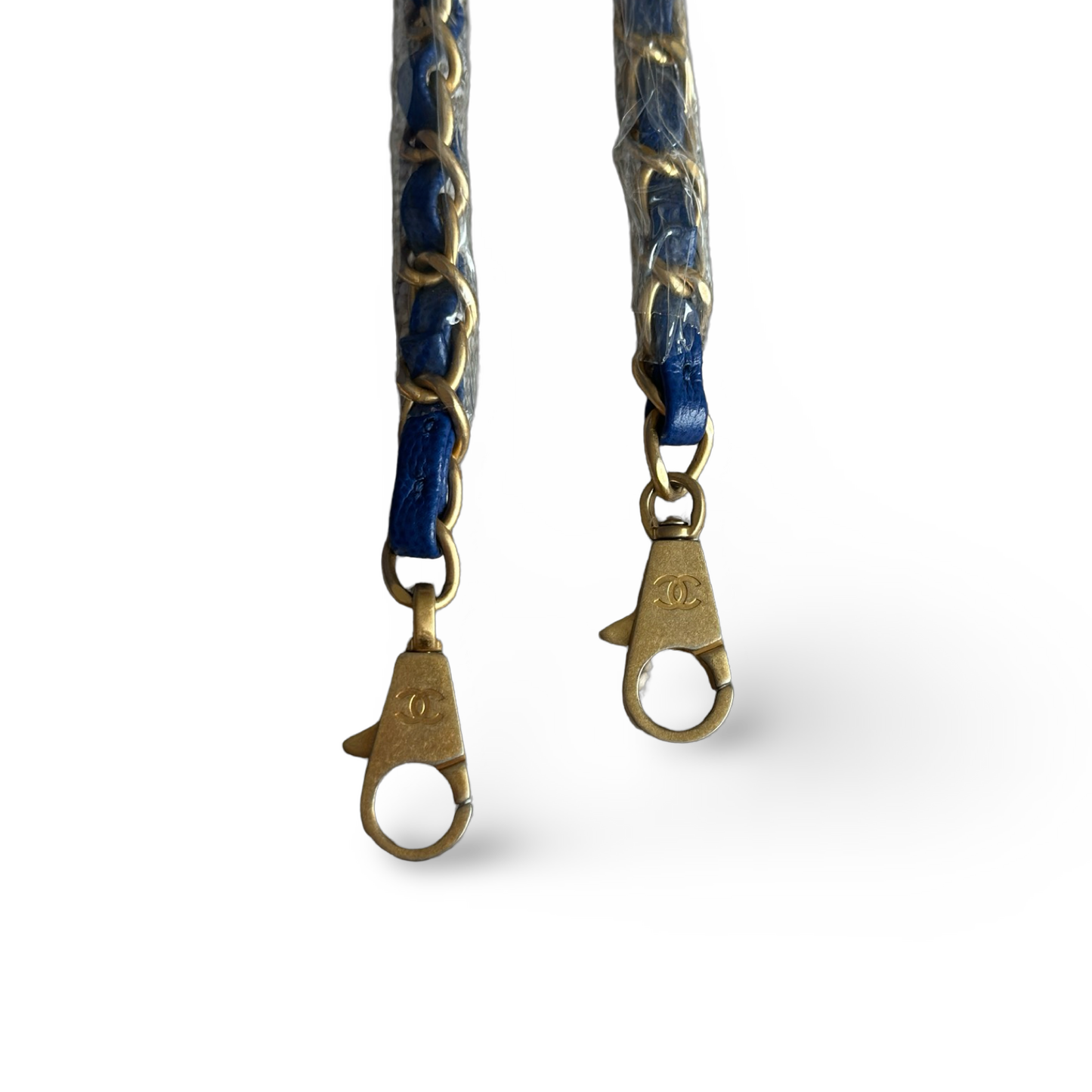 Chanel Classic Caviar Medium Coco Handle - GHW / Royal Blue