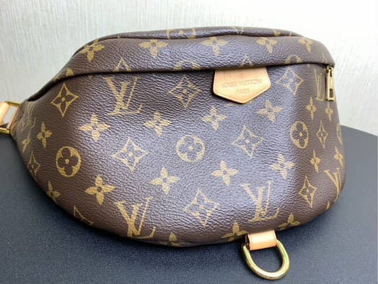 Louis Vuitton Monogram Bum Bag Waist Bag- GHW / Brown