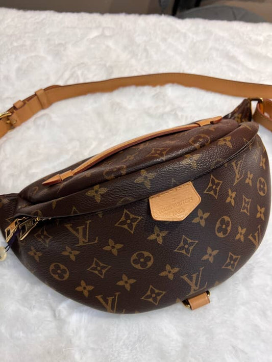 Louis Vuitton Monogram Bum Bag Waist Bag- GHW / Brown