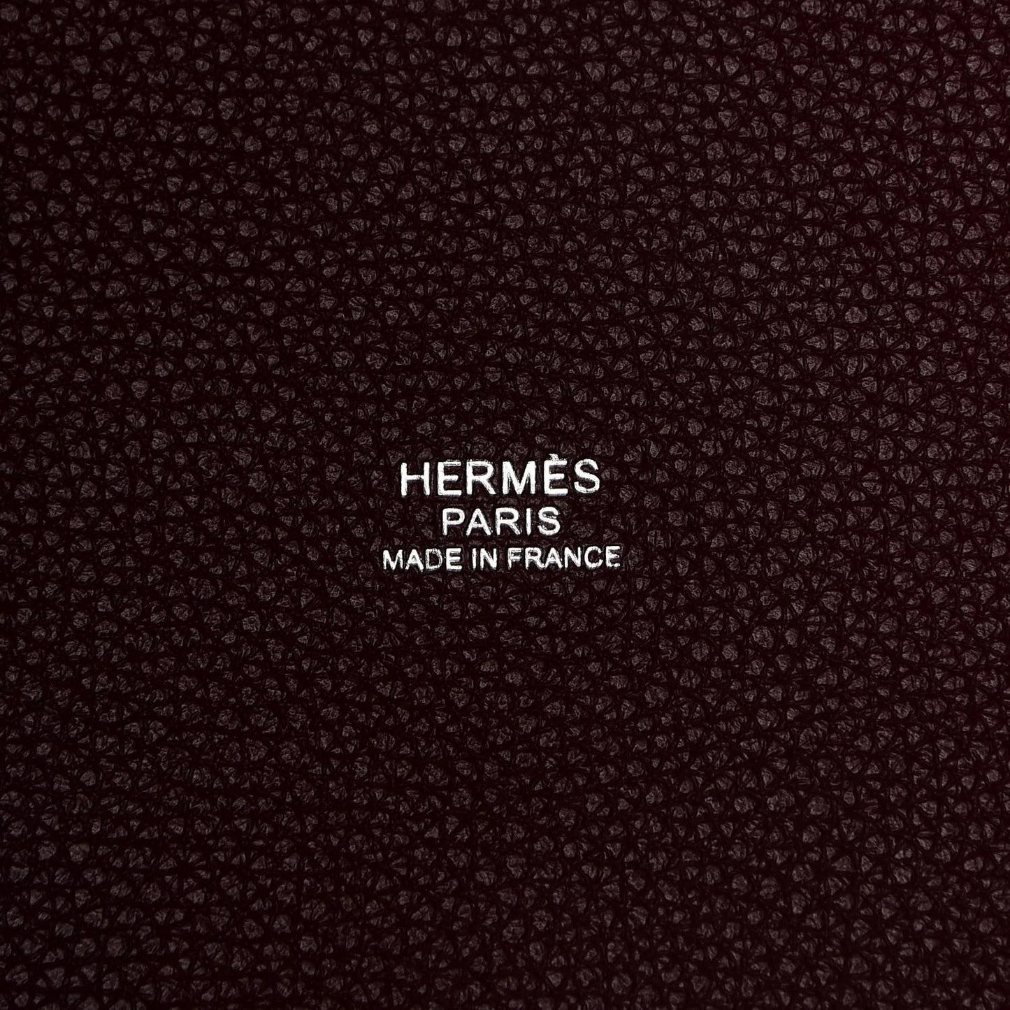 Hermes Togo Picotin Lock 18 bag - SHW / Bordeaux