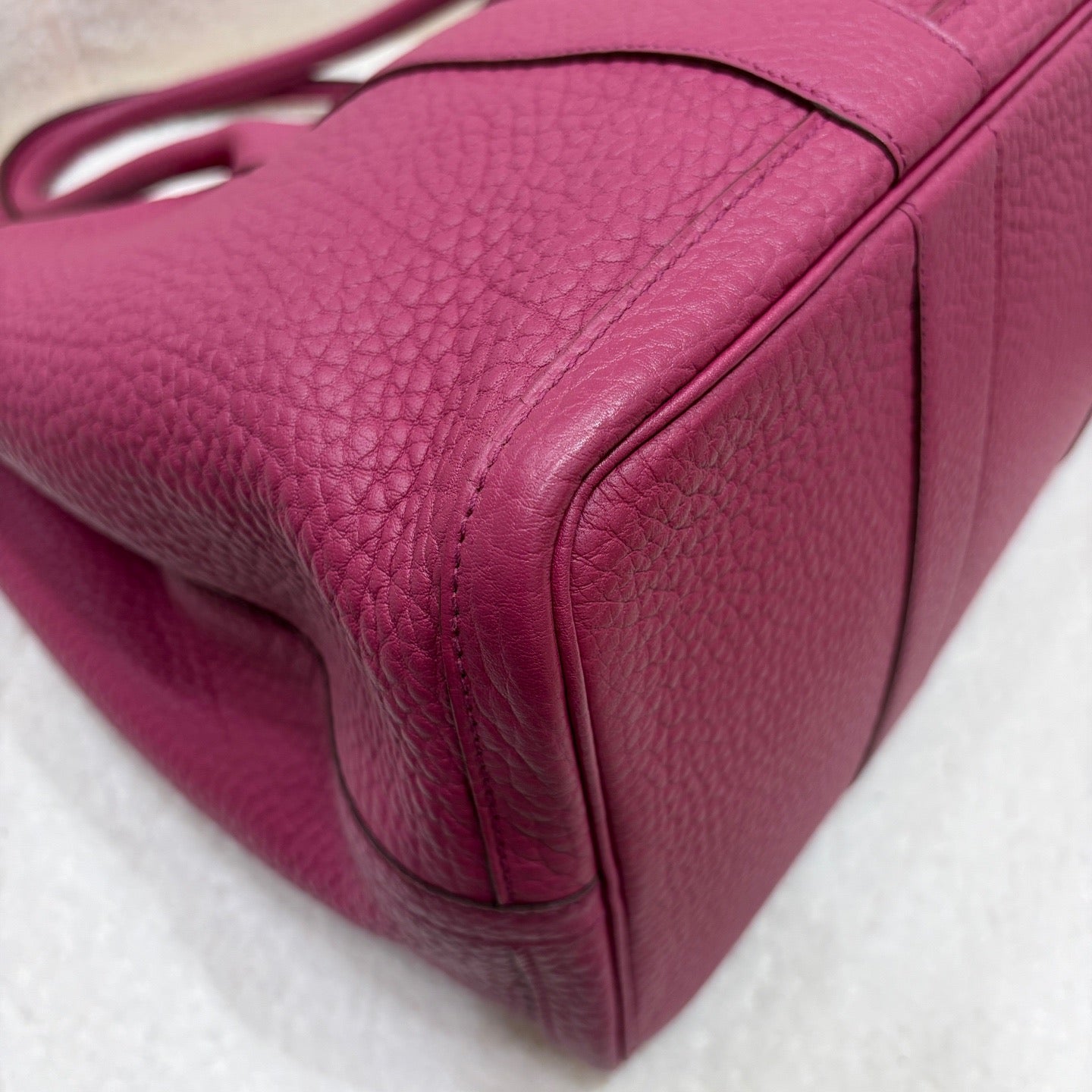 Hermes Togo Garden Tote - SHW / Rose Pink