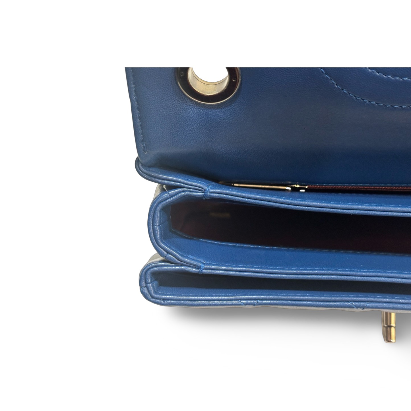 Chanel Classic Lambskin Trendy CC Blue