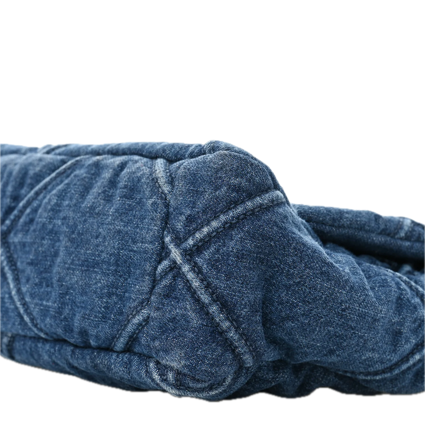 Chanel Quilted Denim Small 19bag - GHW/ Blue