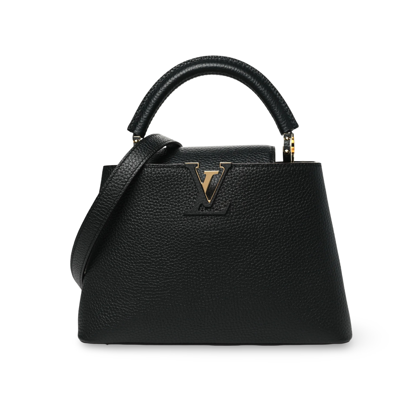 Louis Vuitton Mini Capuchin Bag - GHW / Black