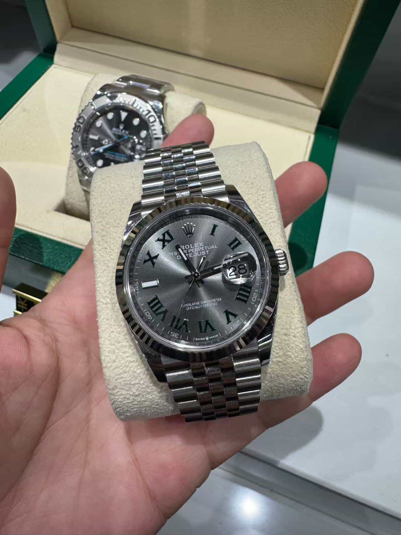 Rolex Datejust Wimbledon 36