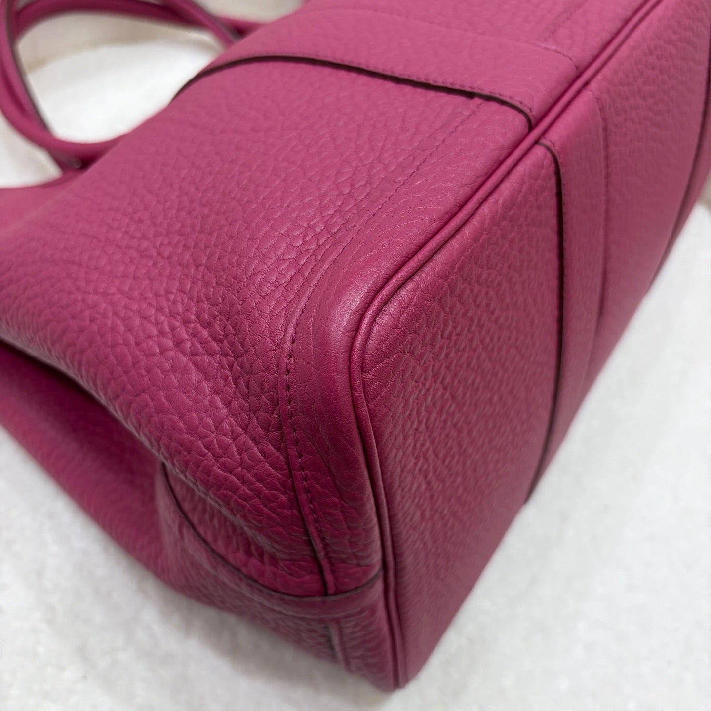 Hermes Togo Garden Tote - SHW / Rose Pink