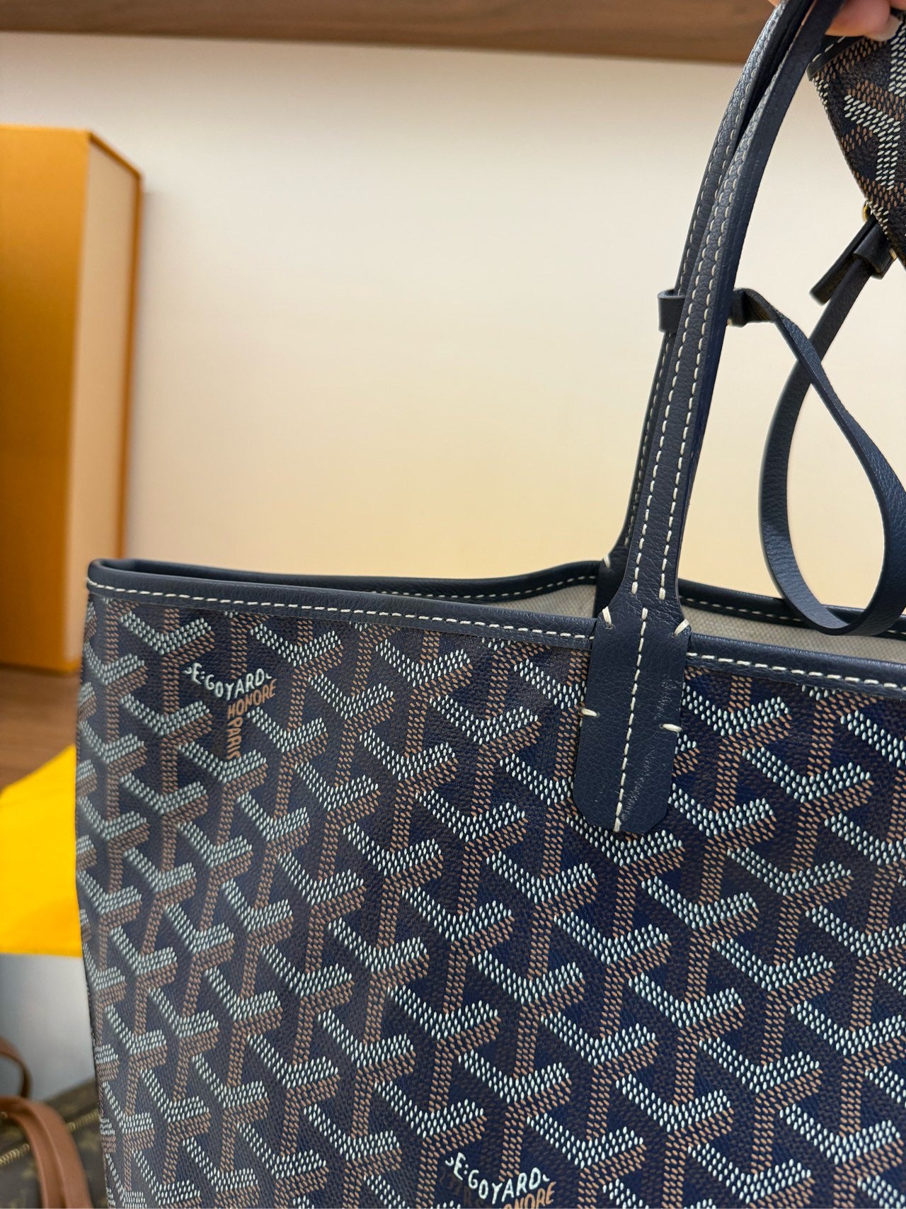 Goyard PM Tote bag - Navy