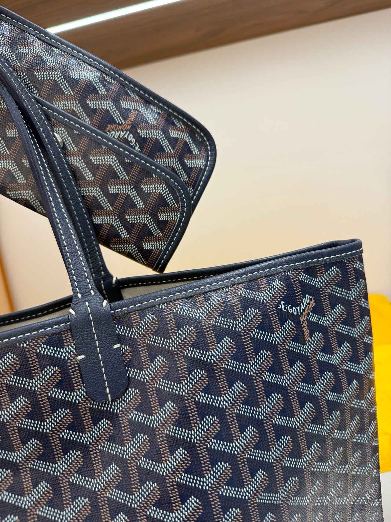 Goyard PM Tote bag - Navy