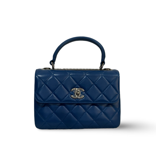 Chanel Classic Lambskin Trendy CC Blue