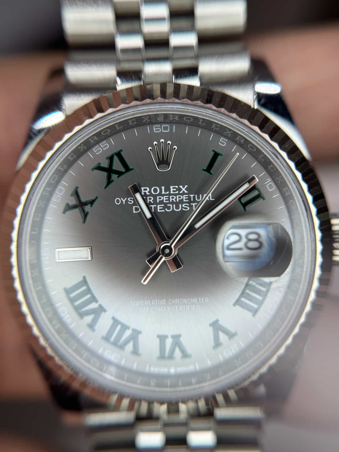 Rolex Datejust Wimbledon 36