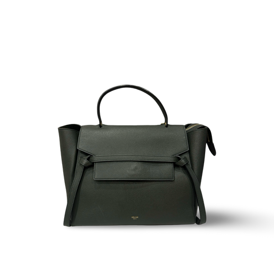 Celine Ｍicro Belt Bag - GHW / Green