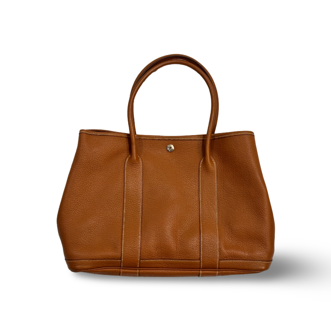 Hermes Negonda Garden Party 36 MM Sliver Brown