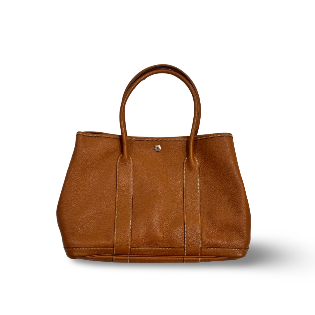 Hermes Negonda Garden Party 36 MM Sliver Brown