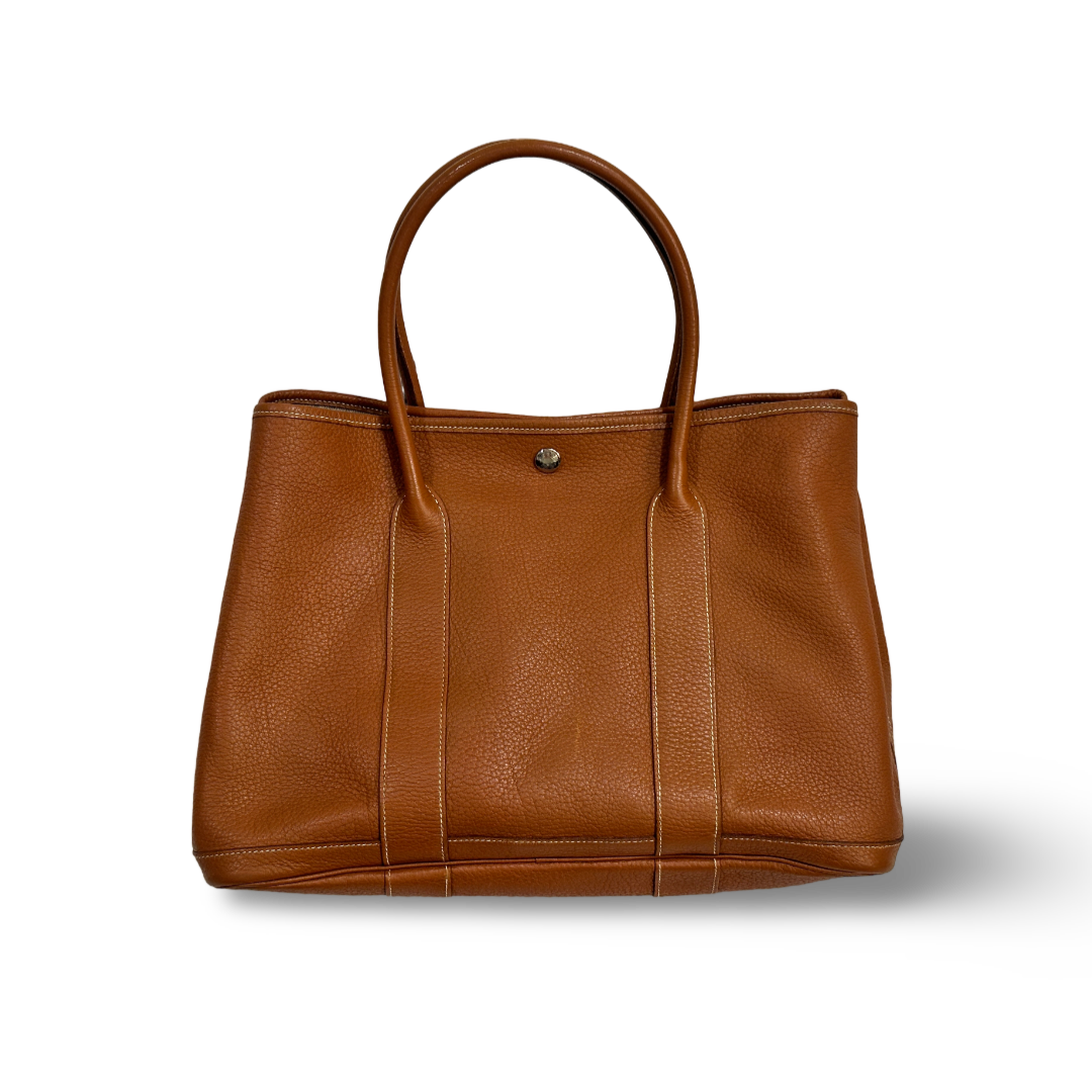 Hermes Negonda Garden Party 36 MM Sliver Brown