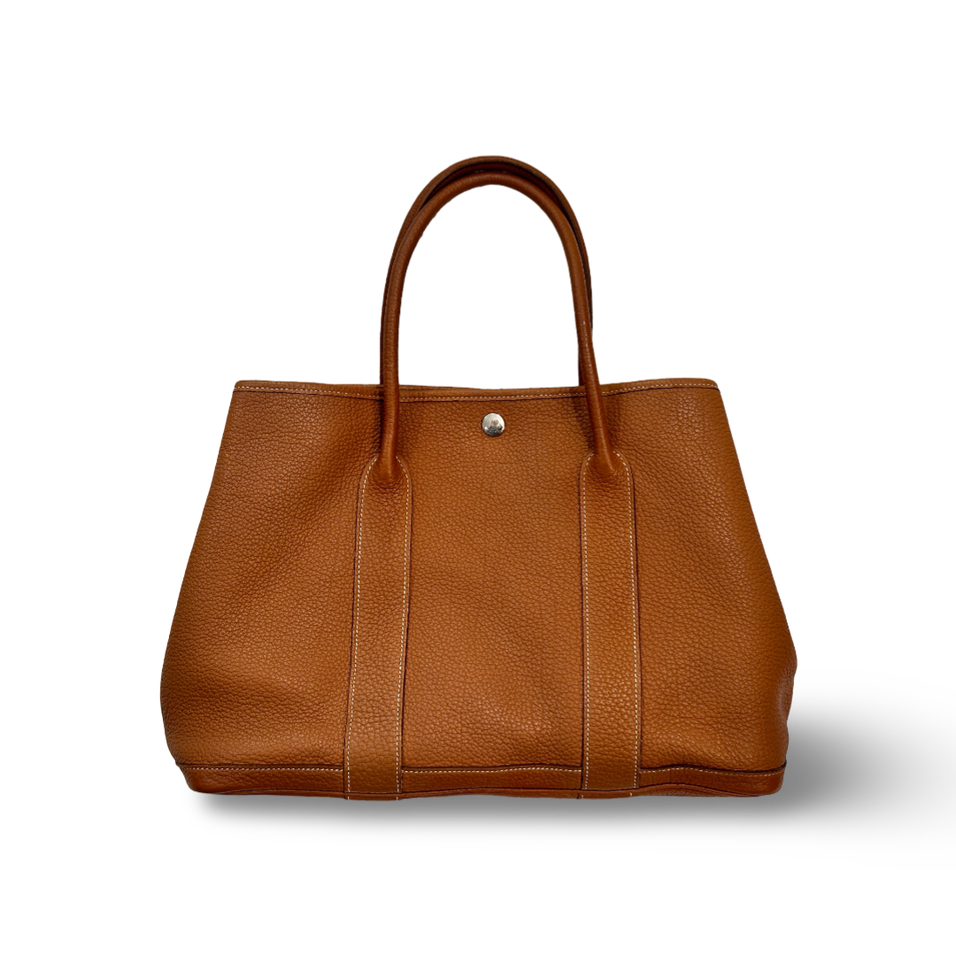 Hermes Negonda Garden Party 36 MM Sliver Brown