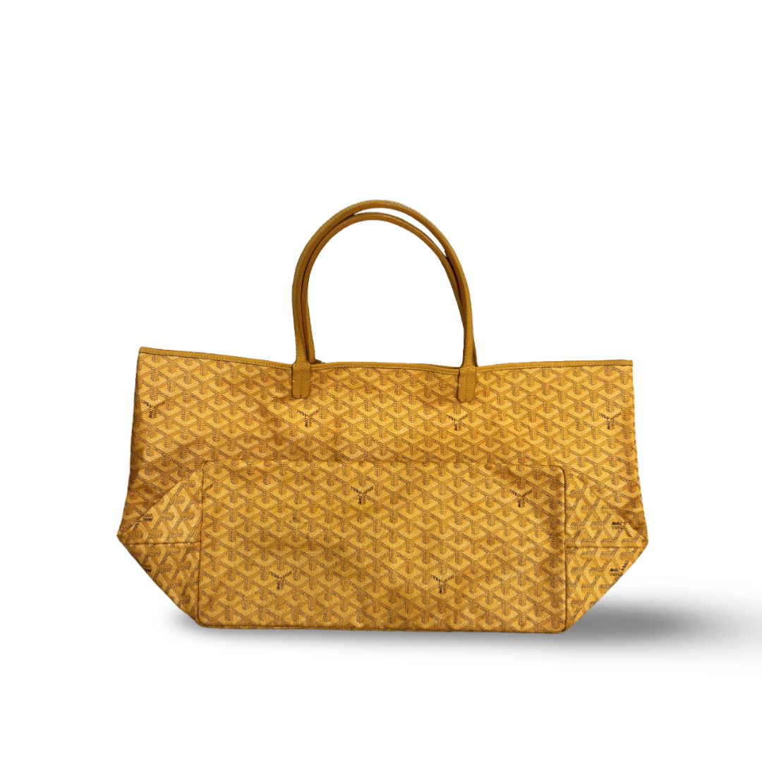 Goyard Goyardine Artois Canvas GM Tote Yellow