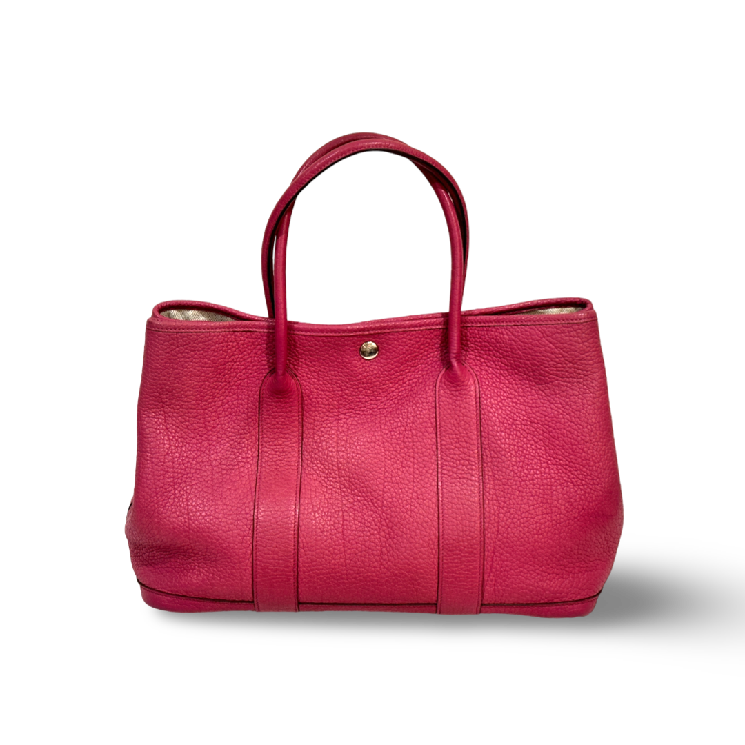 Hermes Fjord Garden Party 36 MM Bag Tosca