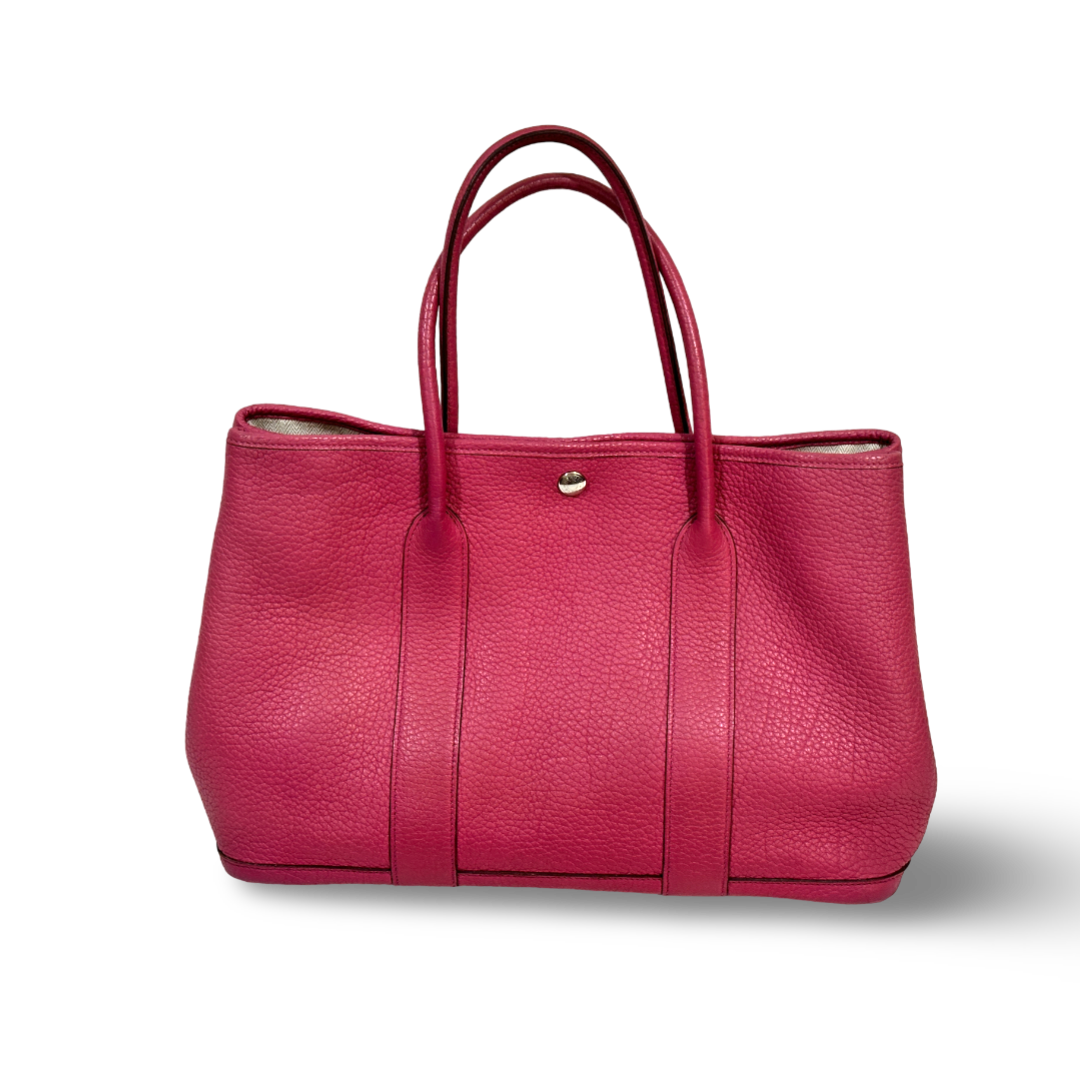 Hermes Fjord Garden Party 36 MM Bag Tosca
